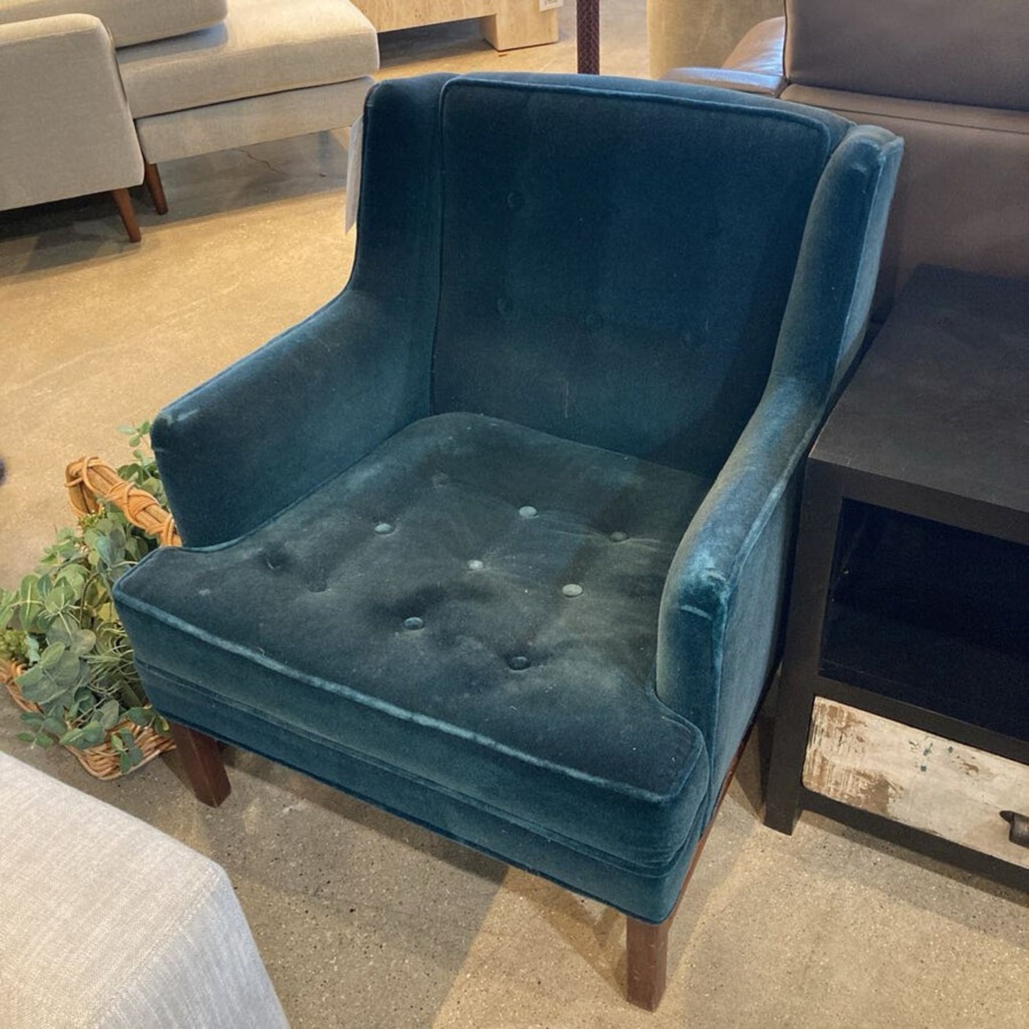 MCM Upholstered Accent Chair - image-2