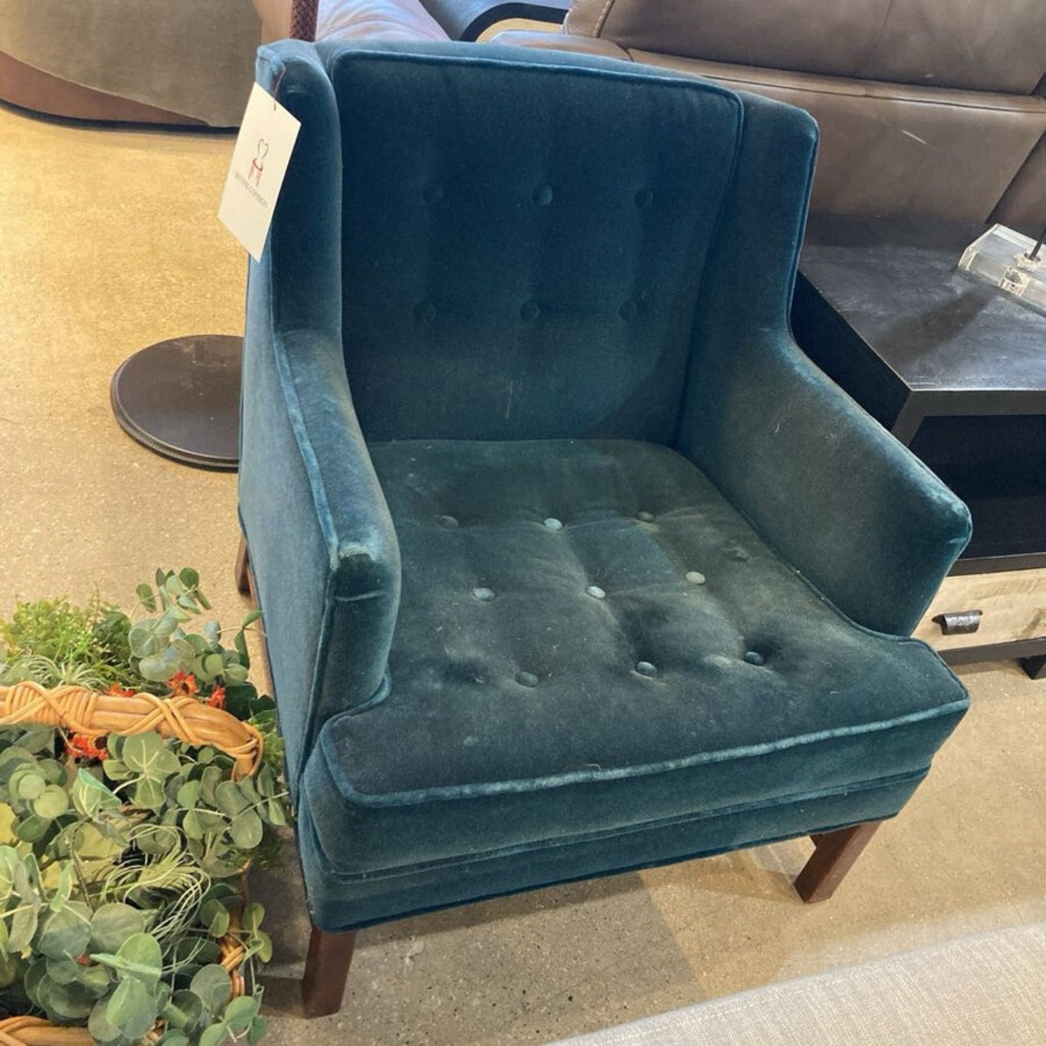 MCM Upholstered Accent Chair - image-1