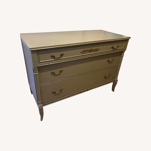 Used Green Wood Dresser for sale on AptDeco