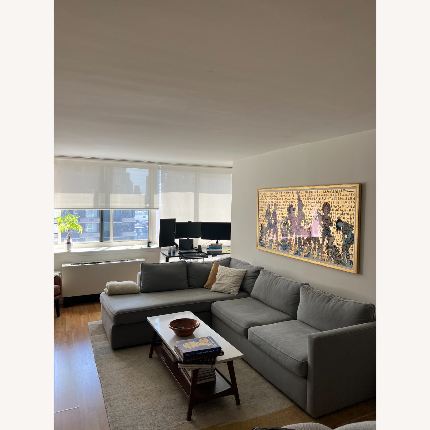 West Elm Harris 2 Piece Sleeper Sectional - image-2