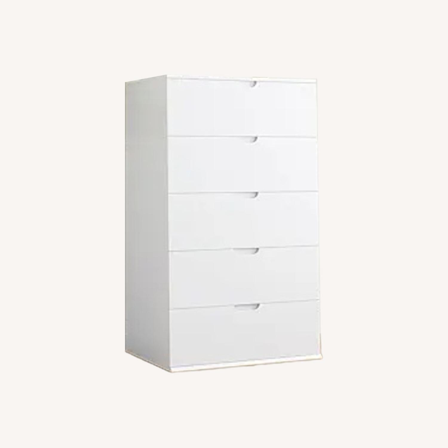 White Dresser With Drawers - image-0