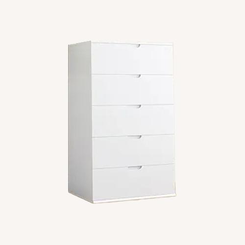 Used White Dresser With Drawers  for sale on AptDeco