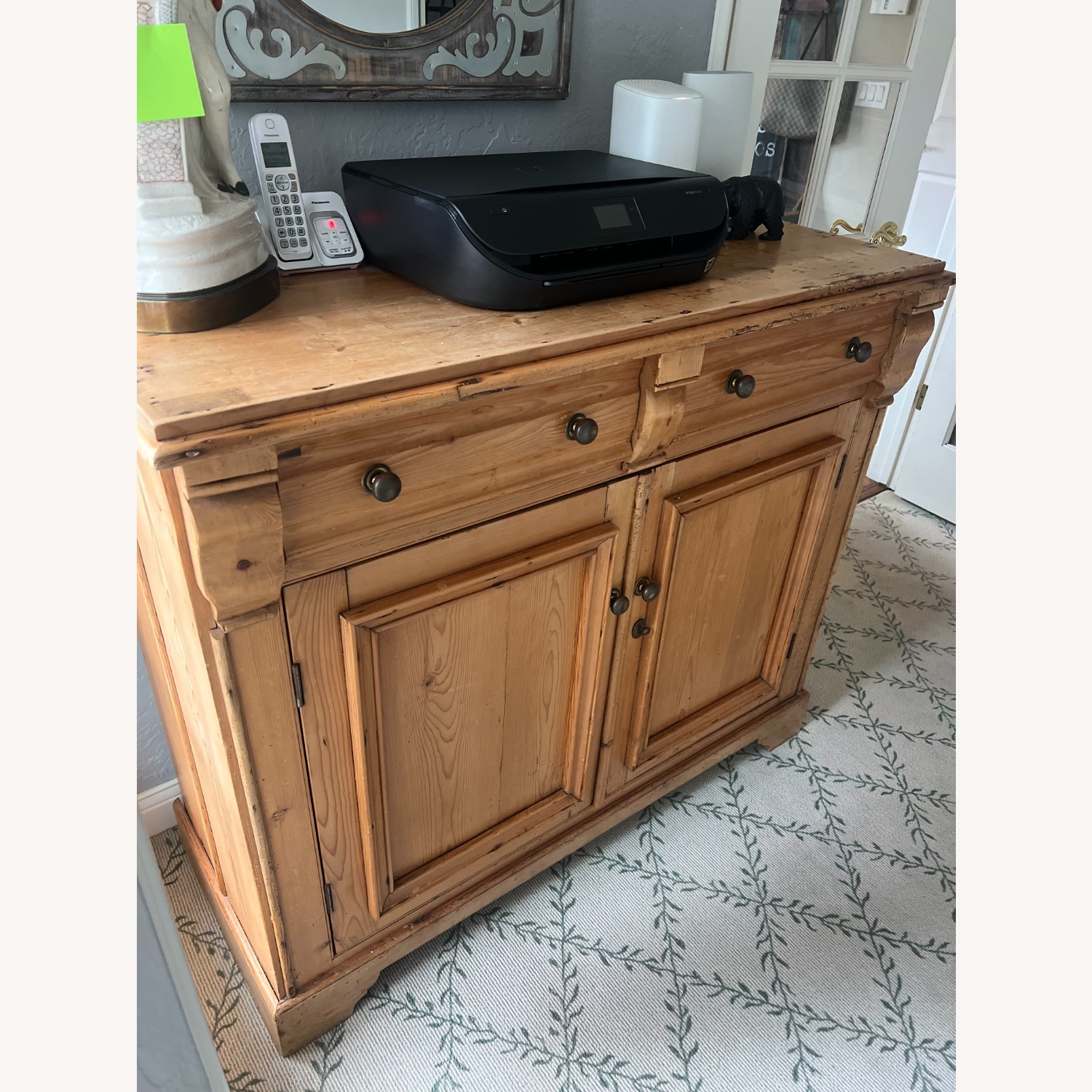 Vintage/Antique Natural Dresser - image-2