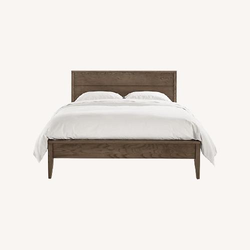 Used Room & Board Calvin Wood Queen Bed for sale on AptDeco