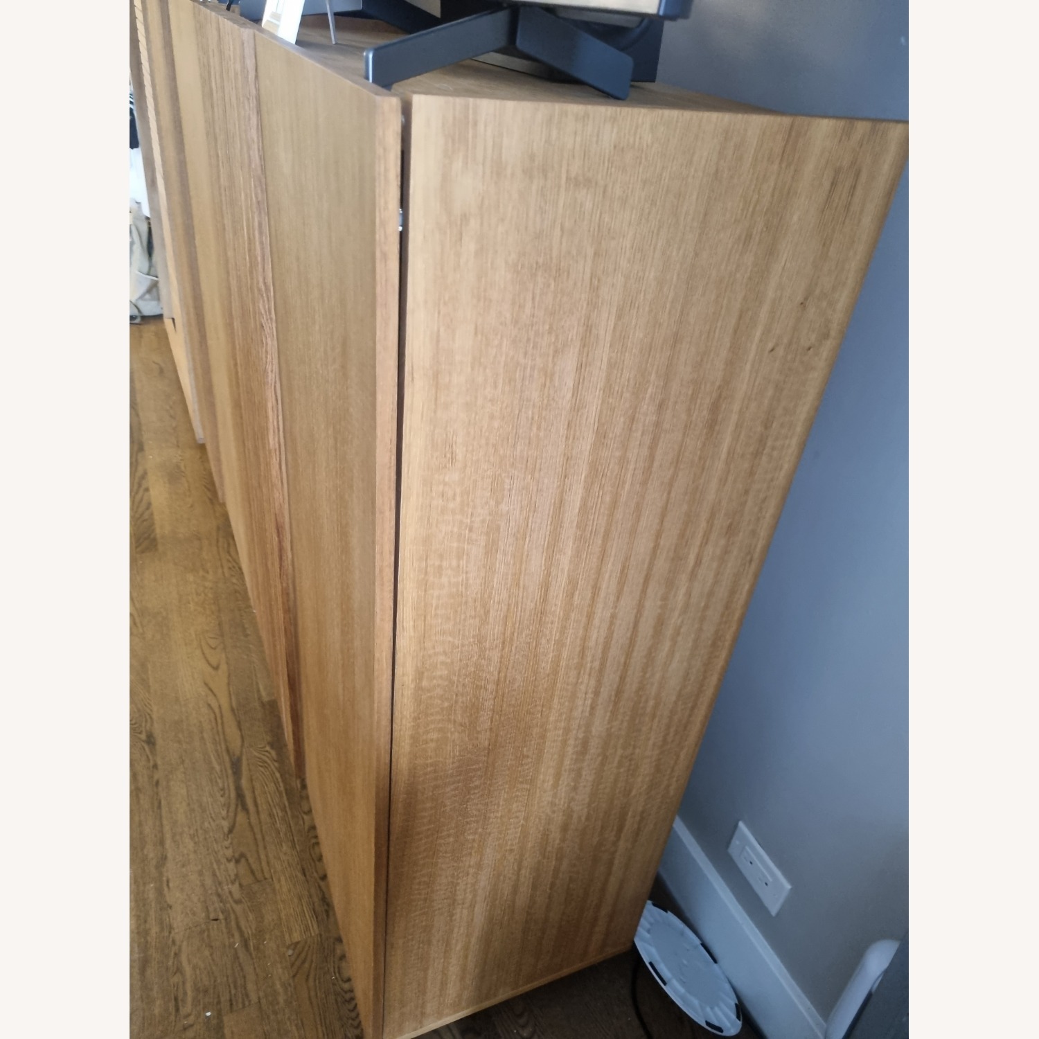 Habitat Max Light Brown Wood Armoire - image-1