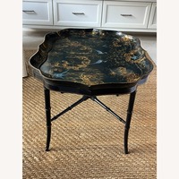 Antique Papier Mache Tray Table