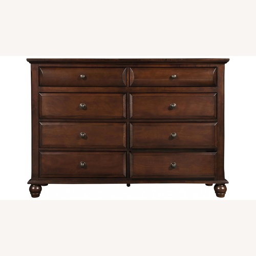 Used Raymour & Flanigan Dark Brown Dresser for sale on AptDeco