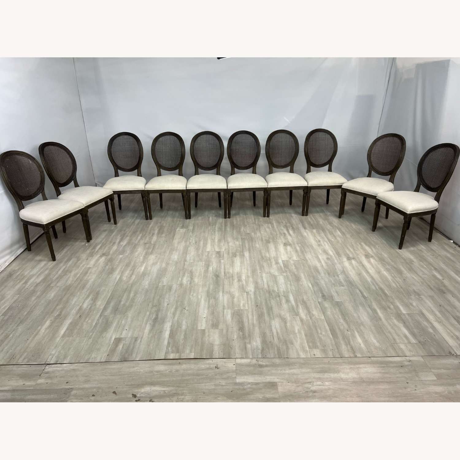 Restoration Hardware Salvaged Wood Dining Set - image-8