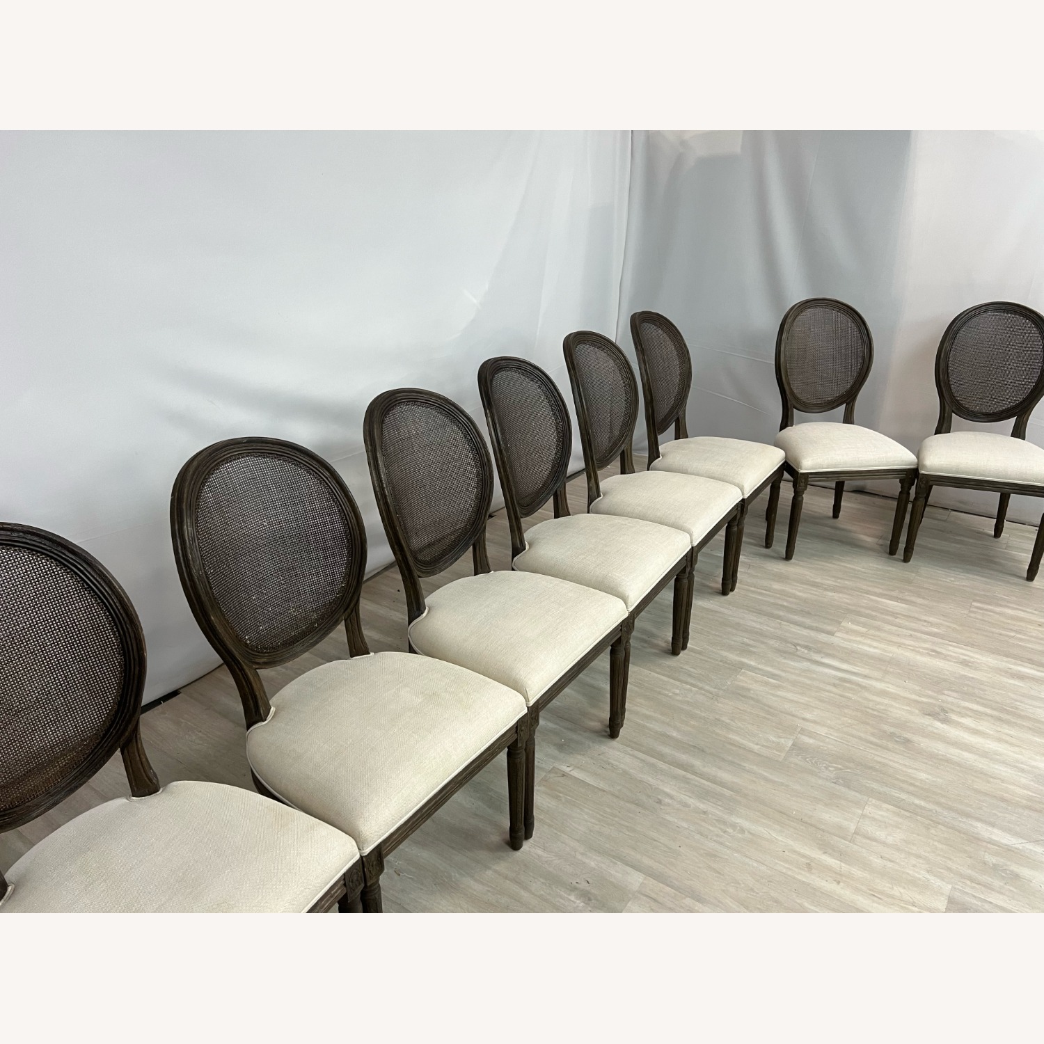 Restoration Hardware Salvaged Wood Dining Set - image-10