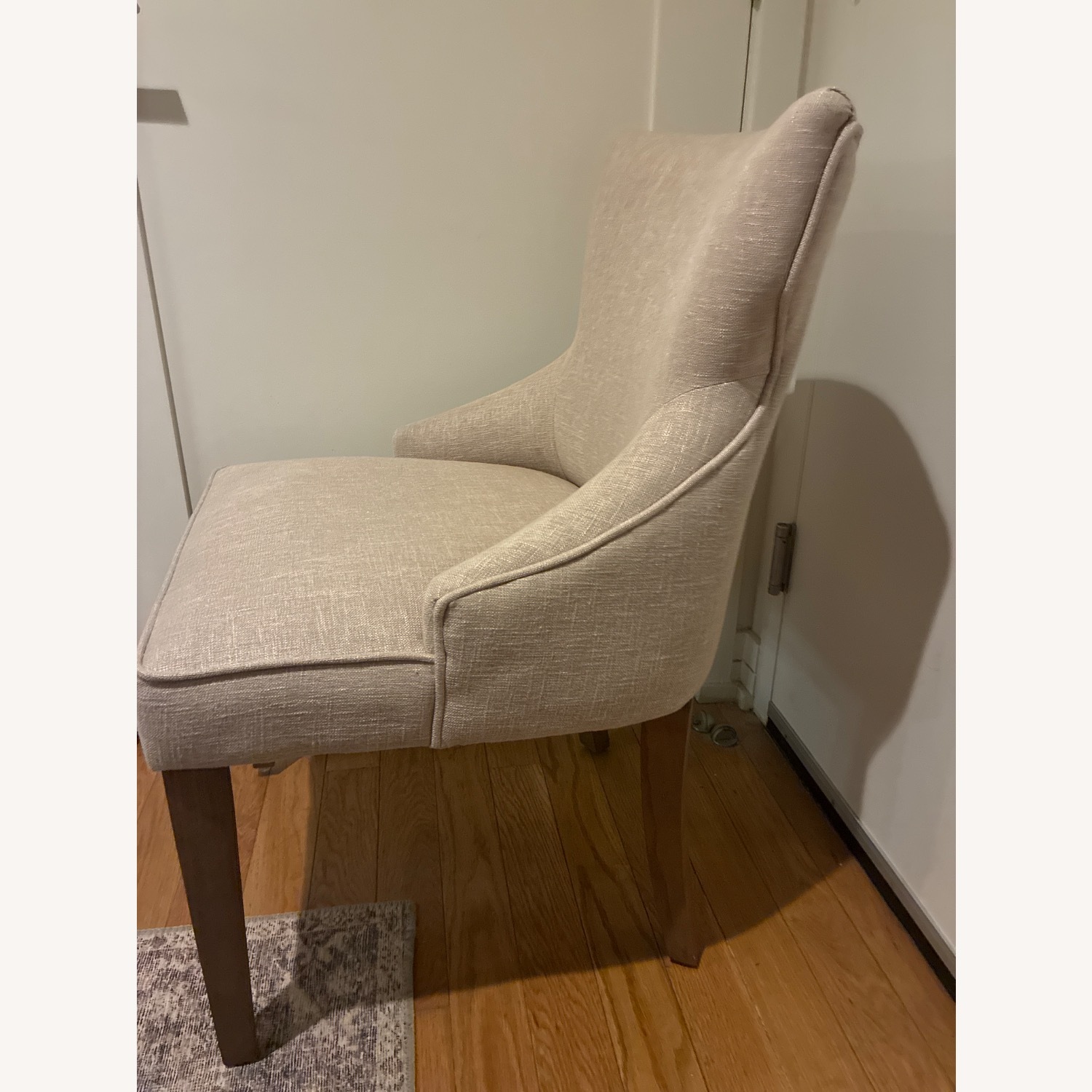 World Market Natural Landon Upholstered Dining Chair - image-2