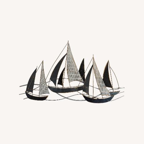 Used Sailing Fleet Coastal Wall Decor for sale on AptDeco