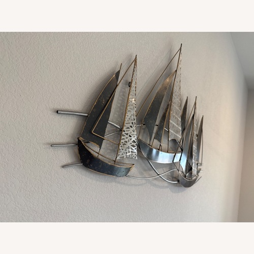 Used Sailing Fleet Coastal Wall Decor for sale on AptDeco