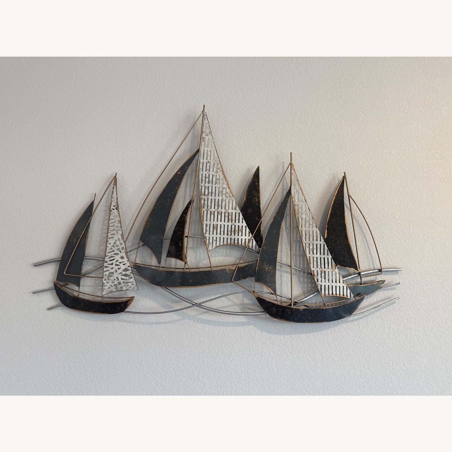 Sailing Fleet Coastal Wall Decor - image-0