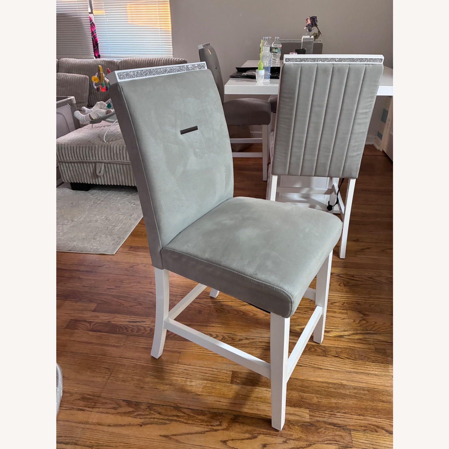 Global Furniture USA White Wood Dining Sets - image-4