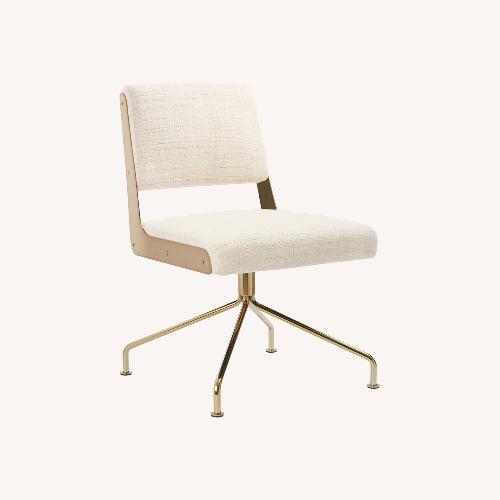 Used CB2 Rue Cambon Cream Office Chair for sale on AptDeco