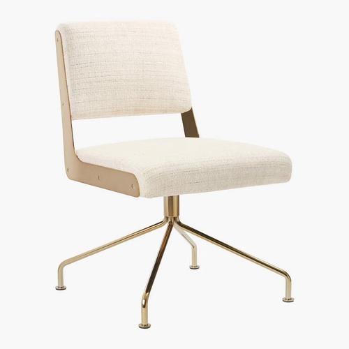 Used CB2 Rue Cambon Cream Office Chair for sale on AptDeco