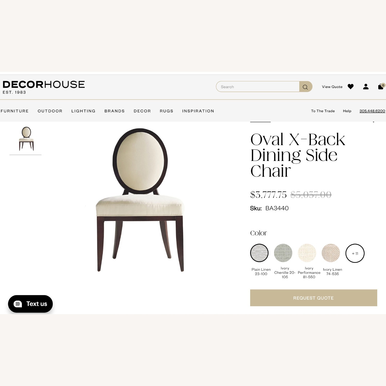 Authentic Barbara Barry Dining Chairs - image-15