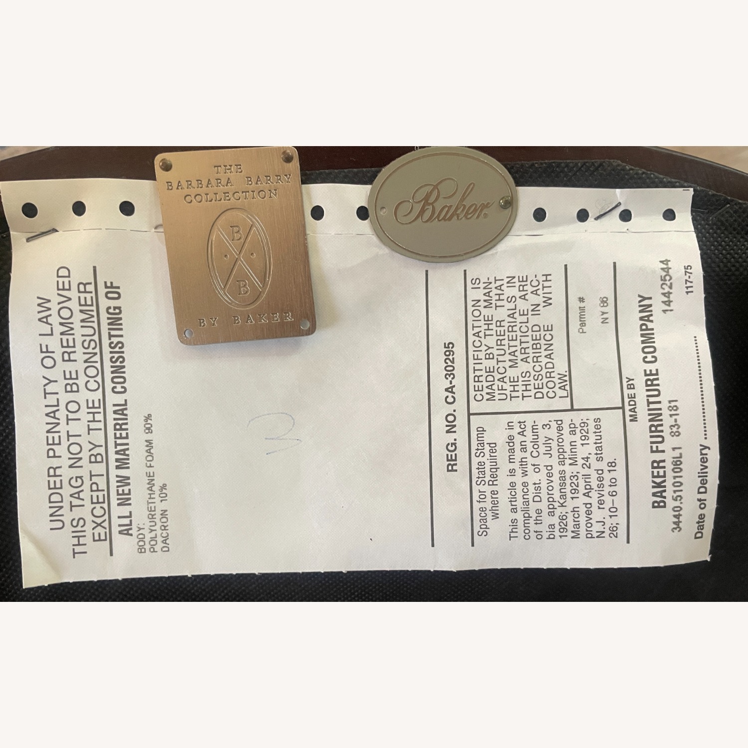 Authentic Barbara Barry Dining Chairs - image-12