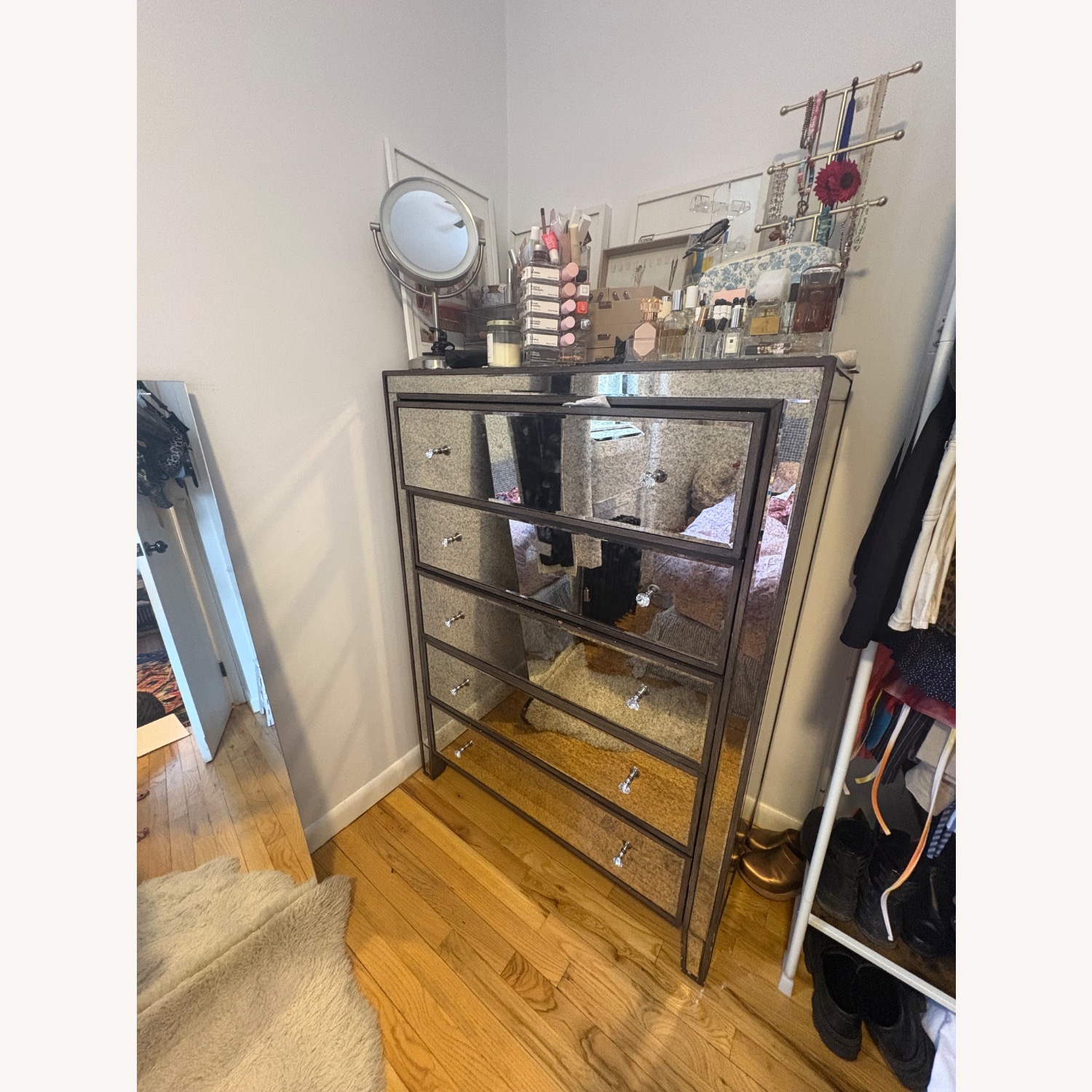 Restoration Hardware Mirrored Dresser - image-2