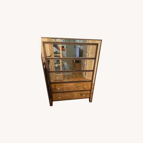 Used Restoration Hardware Mirrored Dresser for sale on AptDeco
