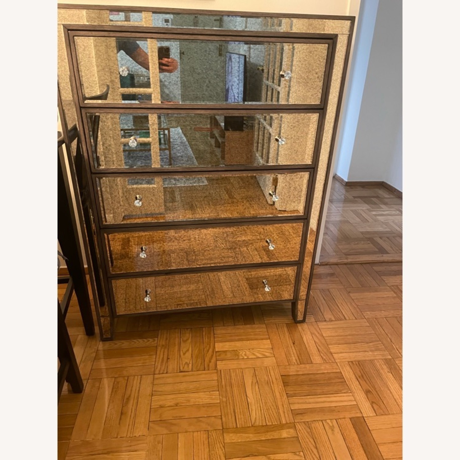 Restoration Hardware Mirrored Dresser - image-1