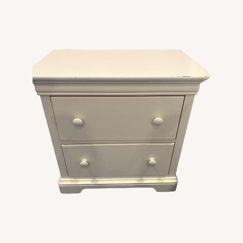 Used White Nightstand for sale on AptDeco