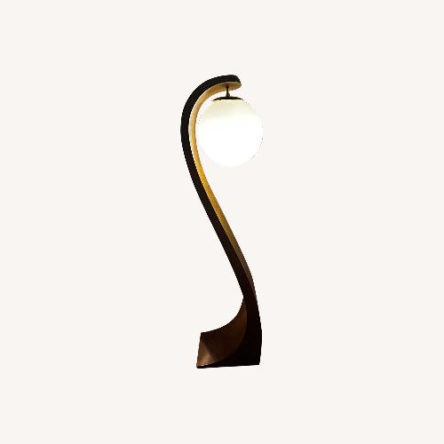 Used Vintage 1970’s Serpentine Lamp by Jack Haywood for sale on AptDeco