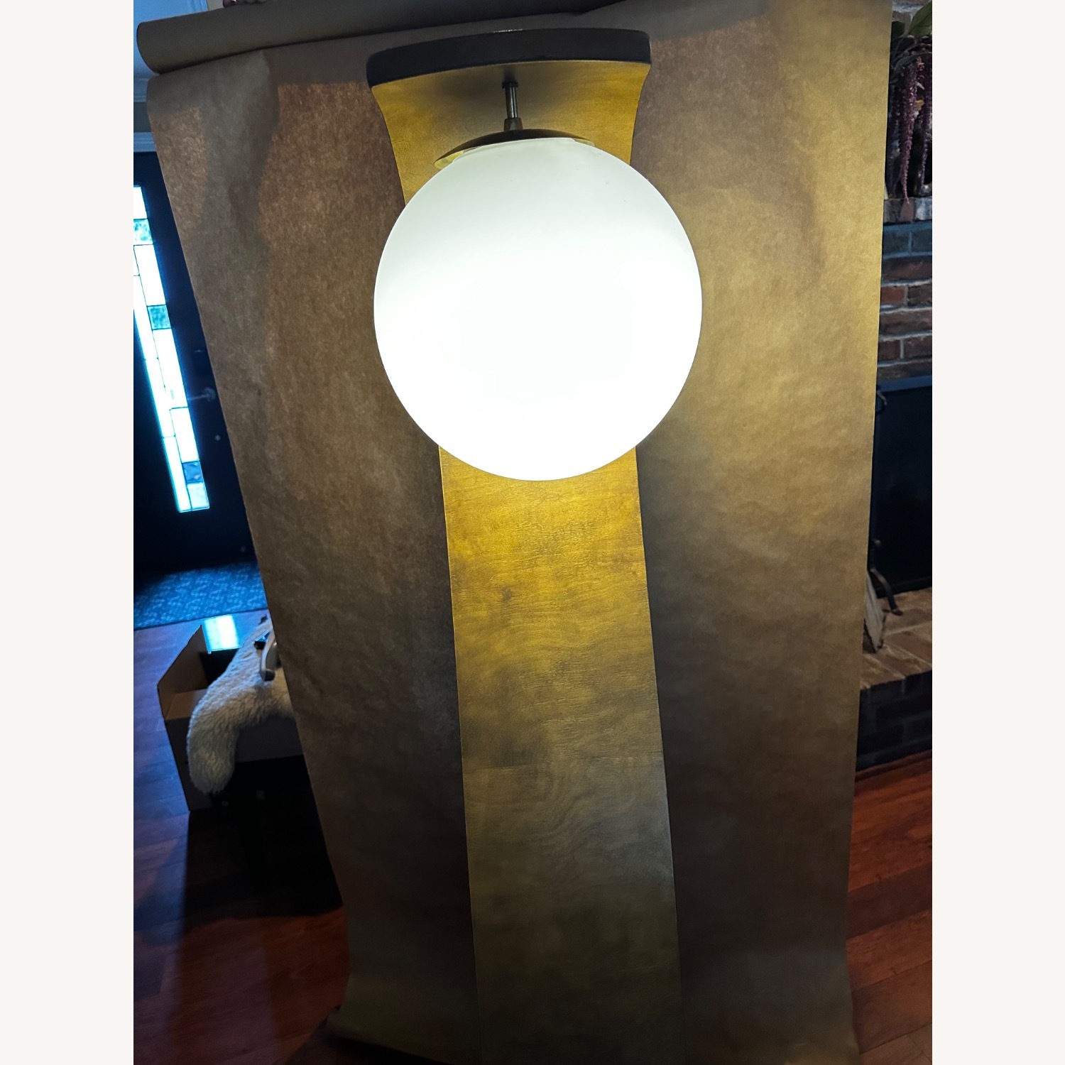 Vintage 1970’s Serpentine Lamp by Jack Haywood - image-1