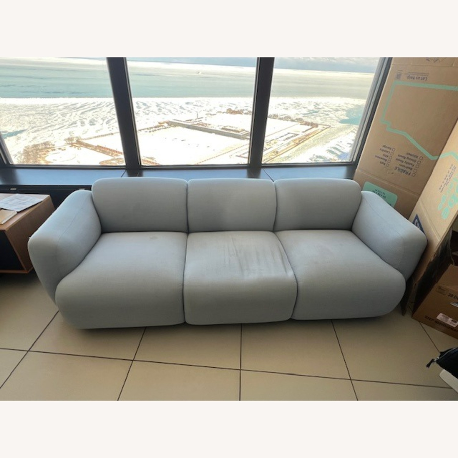 Normann Copenhagen Swell Sofa Blue 3+ Seater Sofa - image-1