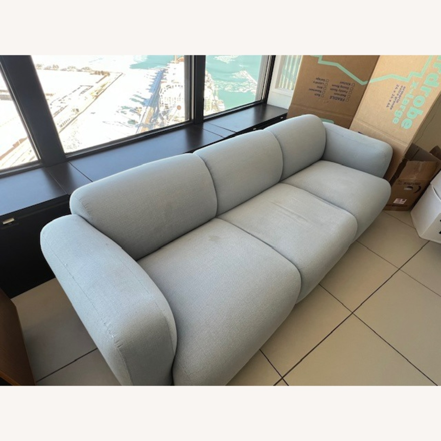 Normann Copenhagen Swell Sofa Blue 3+ Seater Sofa - image-2