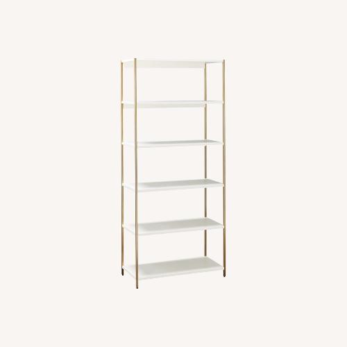 Used West Elm Zane Wide Bookshelf for sale on AptDeco