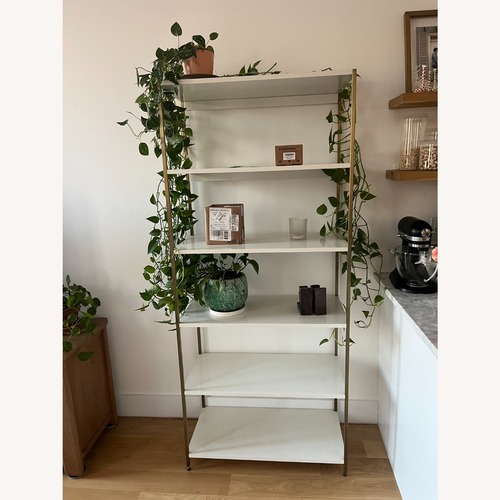 Used West Elm Zane Wide Bookshelf for sale on AptDeco