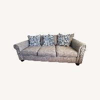 Raymour & Flanigan Light Gray 3+ Piece Sectional