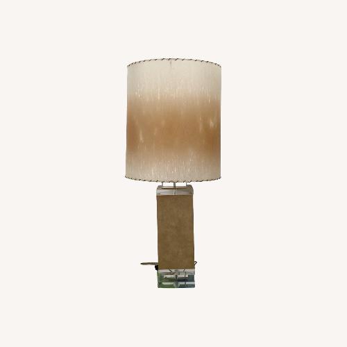 Used Modernist Vintage Table Lamp with Lucite Accents for sale on AptDeco