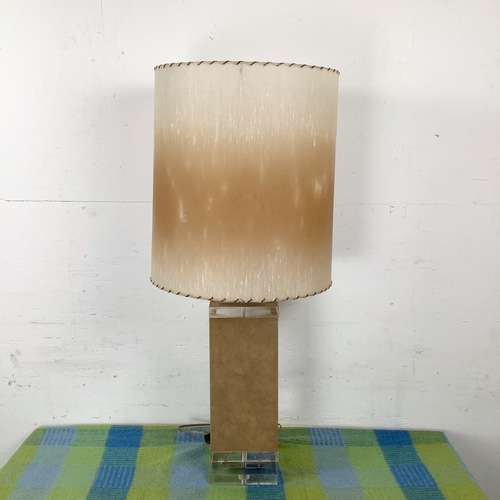 Used Modernist Vintage Table Lamp with Lucite Accents for sale on AptDeco
