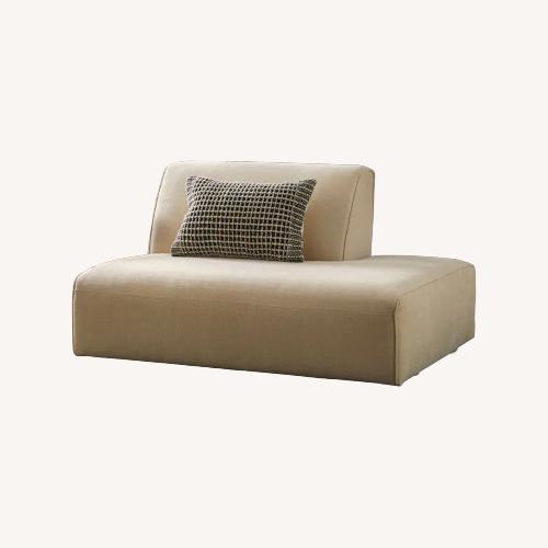 Used Article Sanna, Ivory Left Chaise Lounge for sale on AptDeco