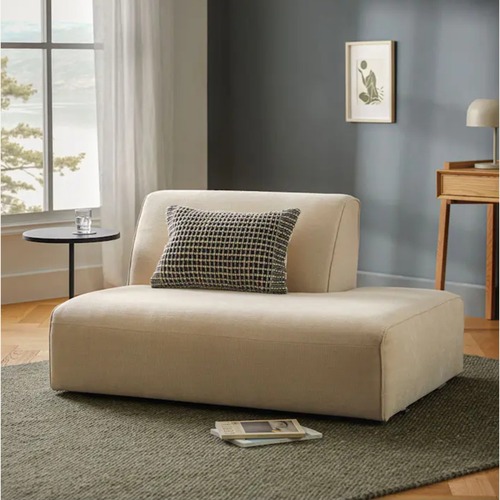 Used Article Sanna, Ivory Left Chaise Lounge for sale on AptDeco