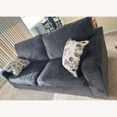 Used Ashley Sleeper Sofa W 2 Throw Pillows for sale on AptDeco