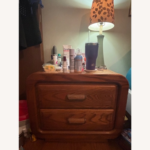 Used Vintage/Antique Finds Light Brown Nightstands for sale on AptDeco