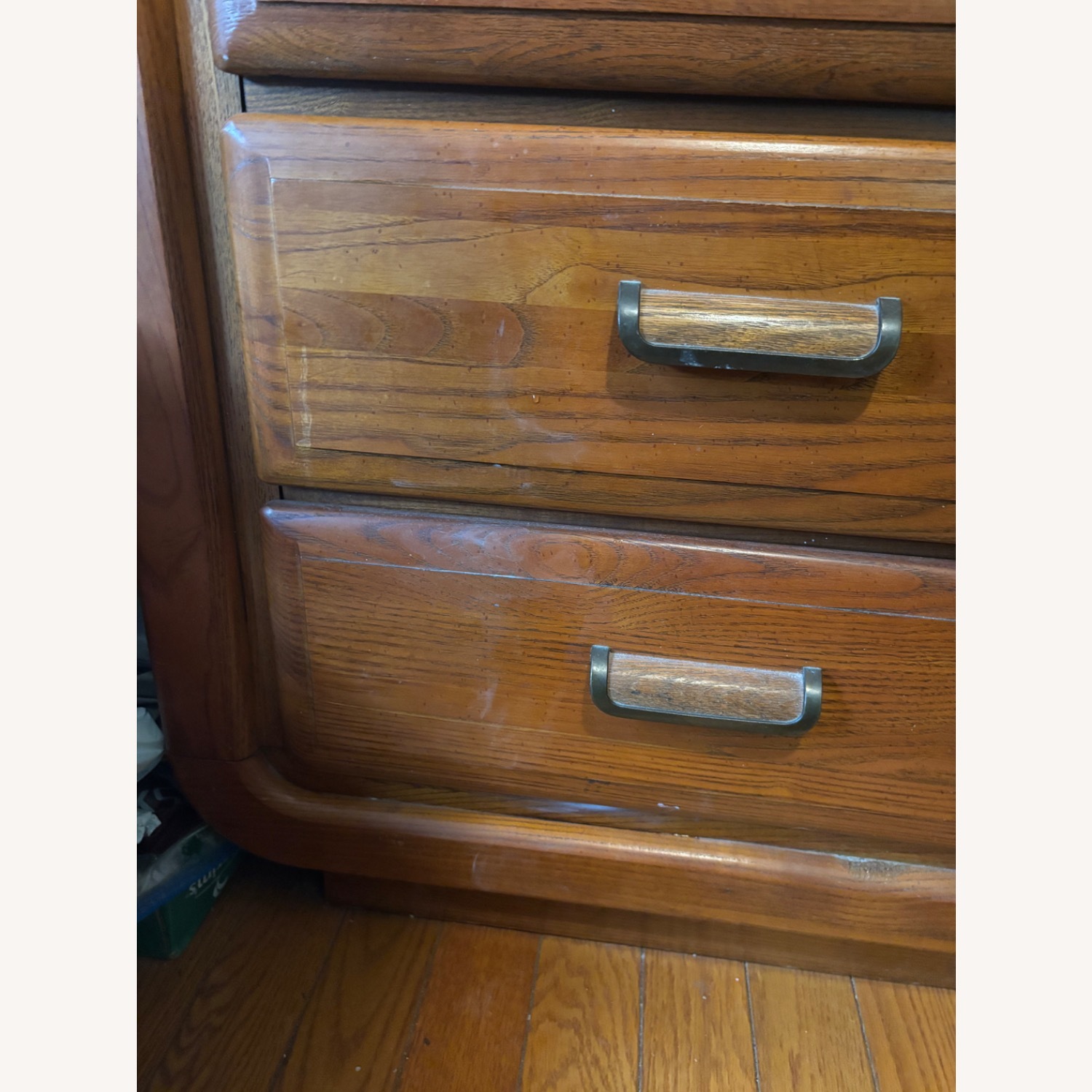 Vintage/Antique Finds Light Brown Nightstands - image-3