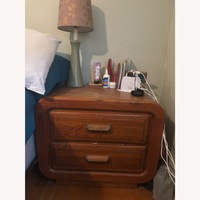 Vintage/Antique Finds Light Brown Nightstands