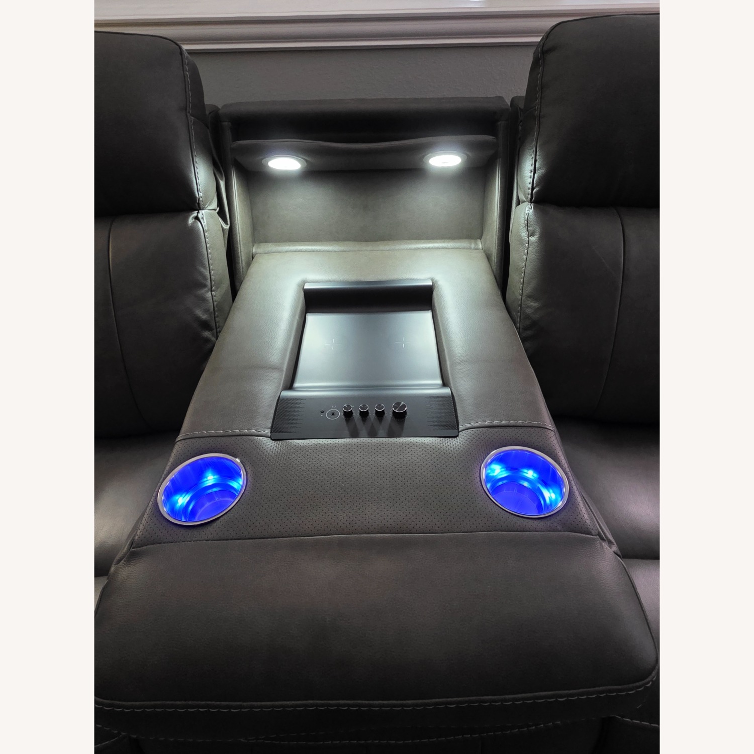 Dark Gray 3+ Seater Sofa - image-3