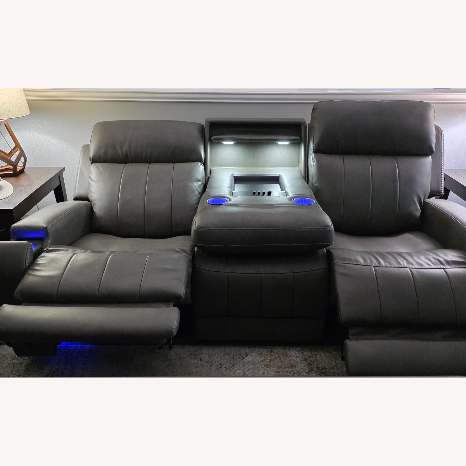 Dark Gray 3+ Seater Sofa - image-2