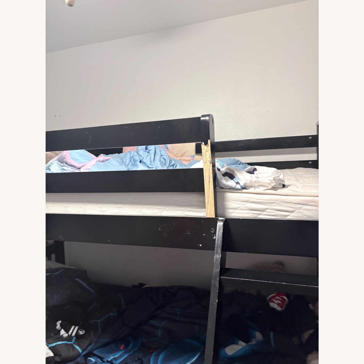 Ashley Furniture Dark Brown Wood Bunk Bed - image-4