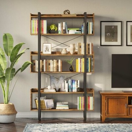 Used Wayfair Etagere Bookcase for sale on AptDeco