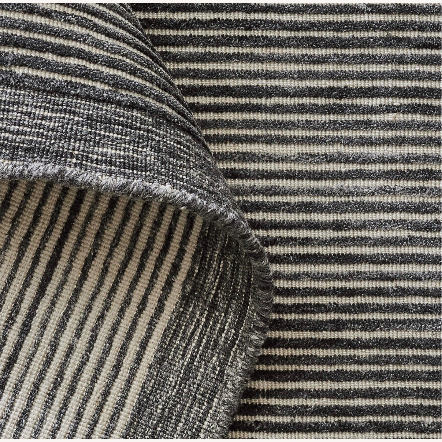 CB2 Leera Handloomed Black Performance Area Rug 8'X10' - image-2