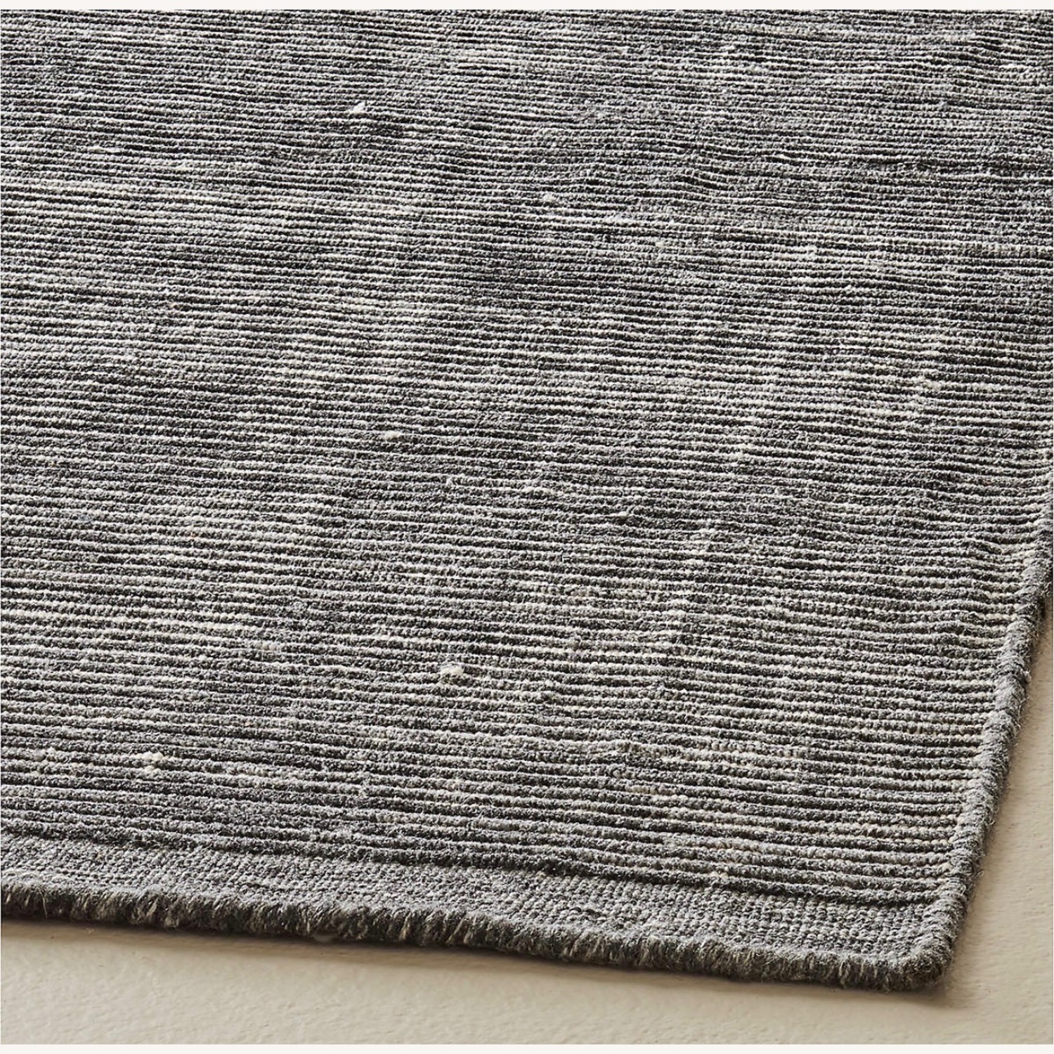 CB2 Leera Handloomed Black Performance Area Rug 8'X10' - image-1
