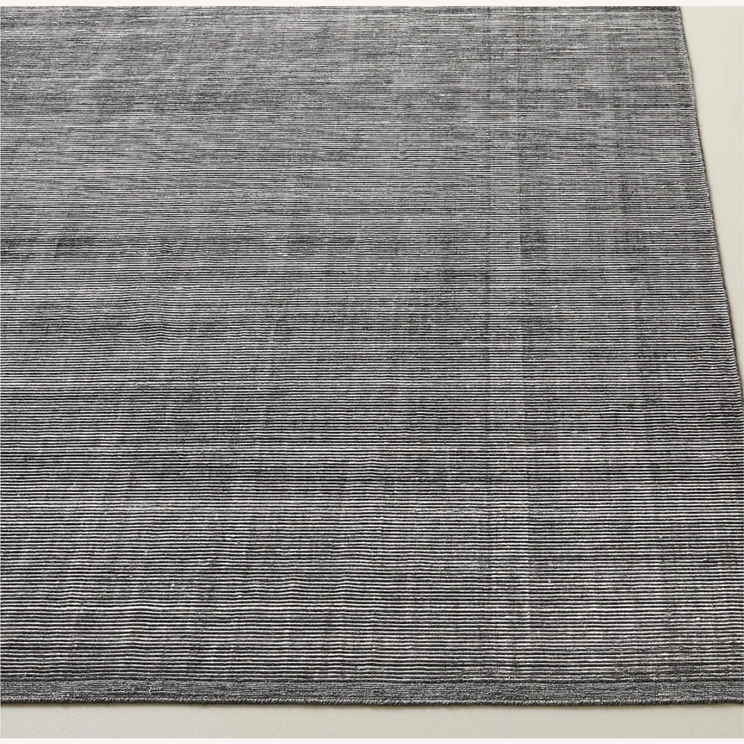 CB2 Leera Handloomed Black Performance Area Rug 8'X10' - image-3
