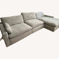 Ashley Furniture Light Gray 3+ Piece Sectional