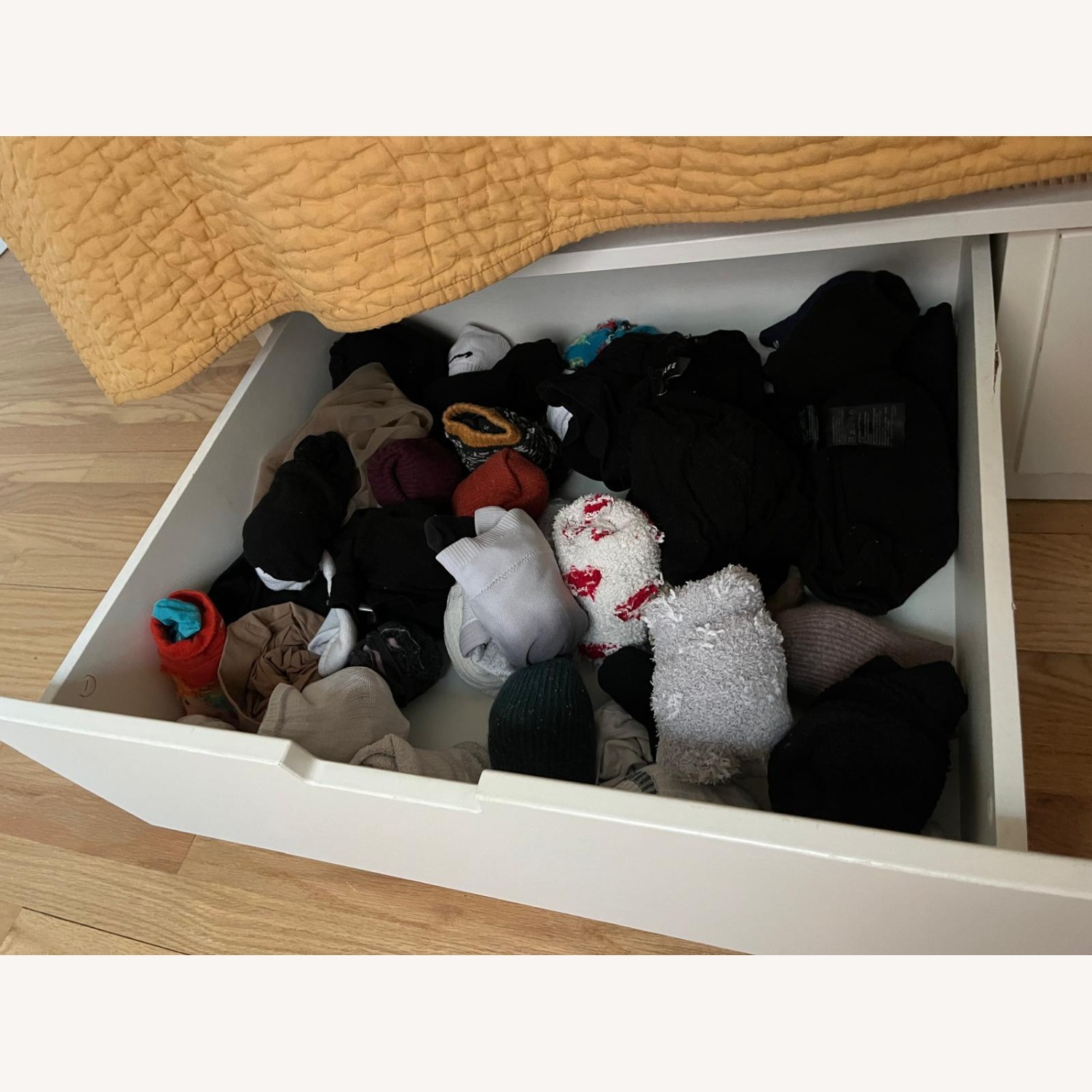 IKEA White Queen Bed - image-7